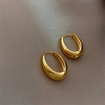 Vintage Hoop Drop Earrings